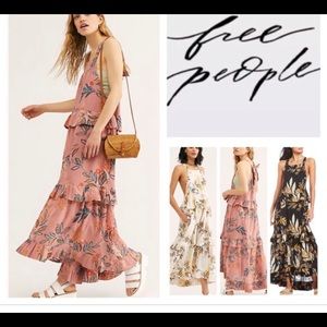 Free People Anita Pink Maxi Dress